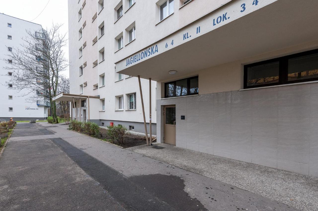 Jagiellonska 64 Prywatne Mieszkanie Z Oddzielna Sypialnia I Balkonem Samodzielne Zameldowanie! Self Check-In System! Warsaw Exterior photo